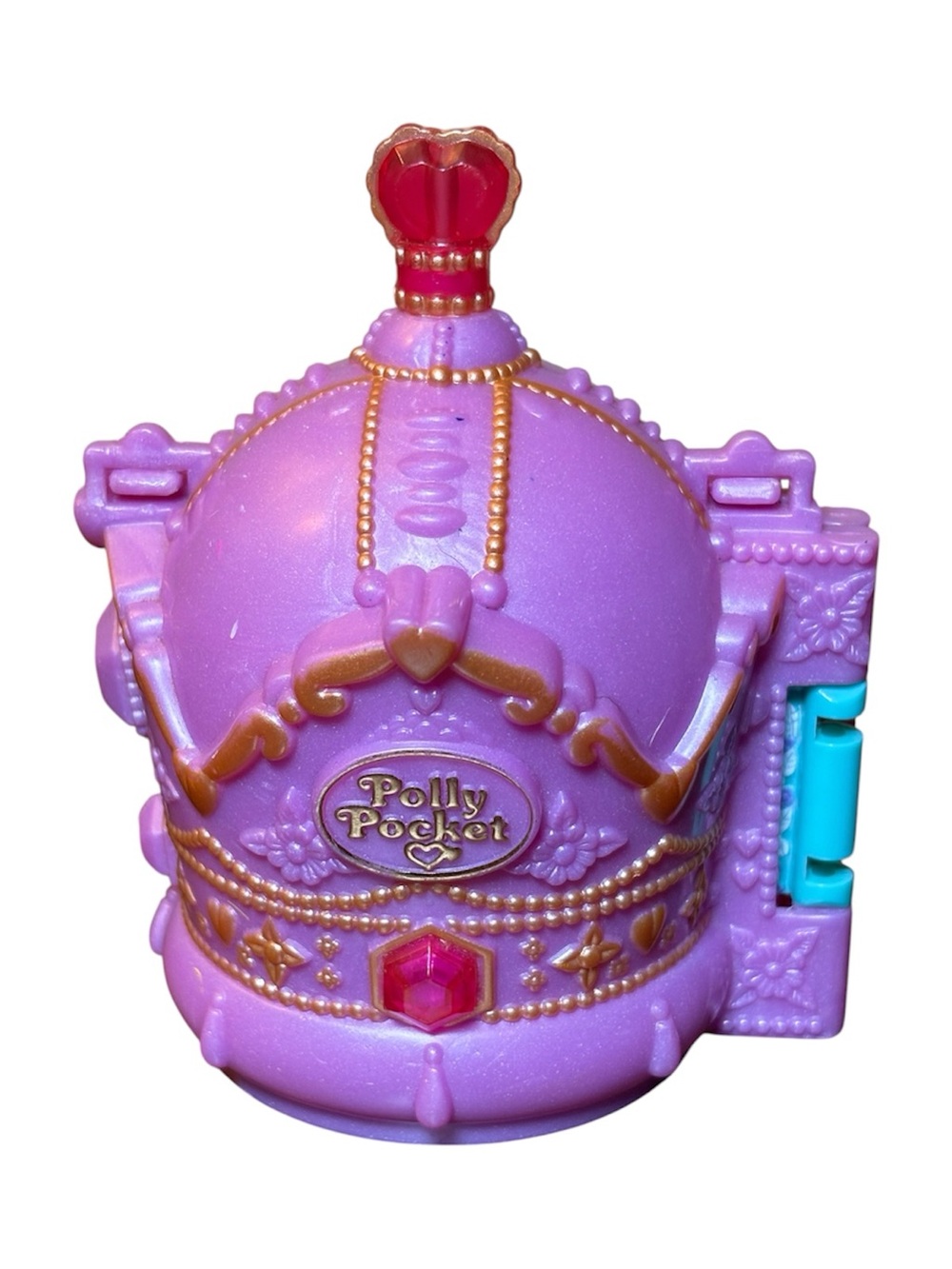 Vintage Polly Pocket Crown Palace Compact Playset 1996 Bluebird Toys
